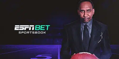 ESPN Bet sportsbook promo banner for missouribettinghub with Stephen A Smith next to ESPN Bet logo